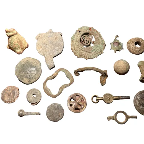 Antiquities: Ancient To Modern Mixed Metal Detecting Finds (£7 UK - £20 Int Post)