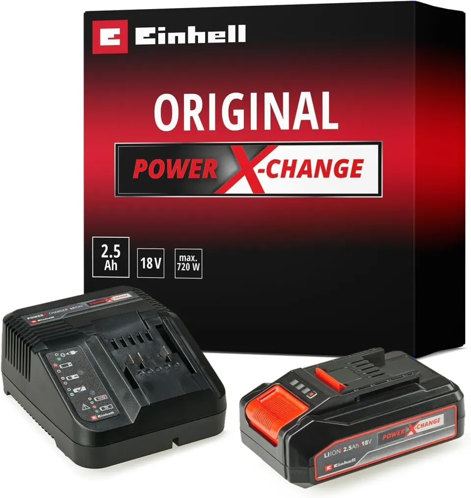 Einhell Power X-Change 18V, 2.5Ah (box tatty)