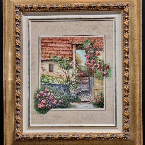 Original Oil On Canvas Framed