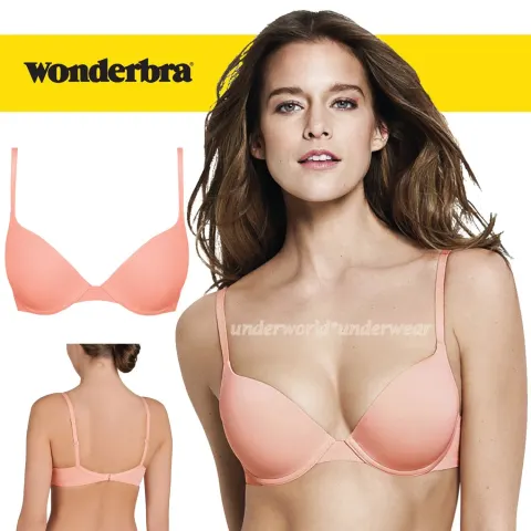 12 Wonderbra Seamless T Shirt Bras Peach Sizes 32 34 36  38