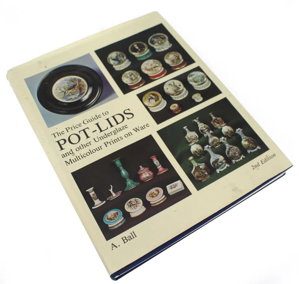 The Price Guide To Pot Lids Hardback Book By A.Ball