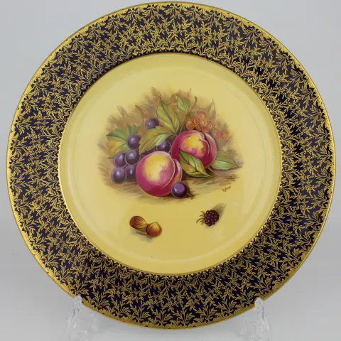 Aynsley Fruit Cabinet Plate