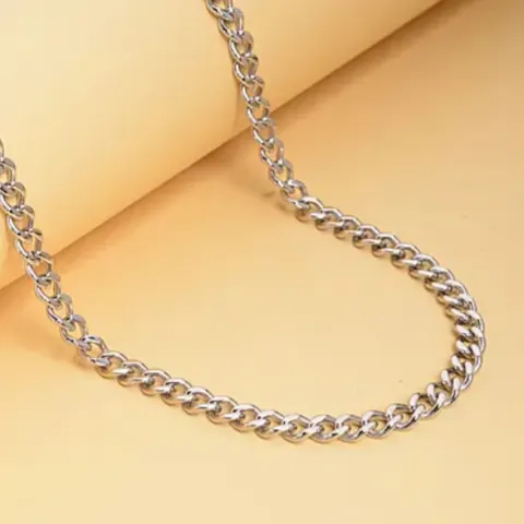 NEW! Cuban Link Curb Chain in Stainless Steel