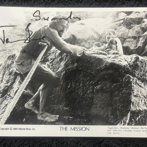 Jeremy Irons Signed