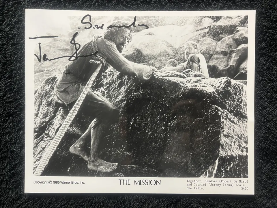 Jeremy Irons Signed