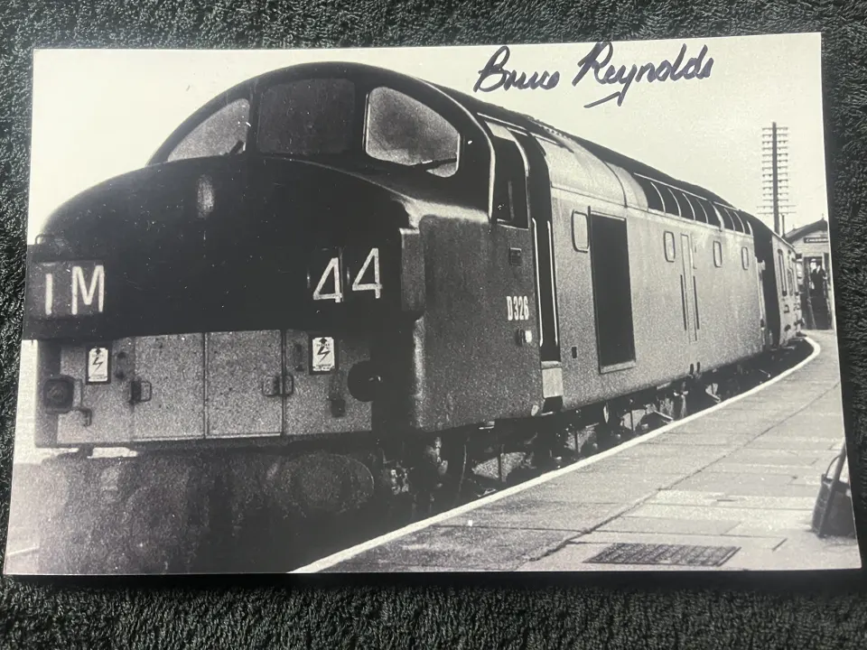 Bruce Reynolds Signed