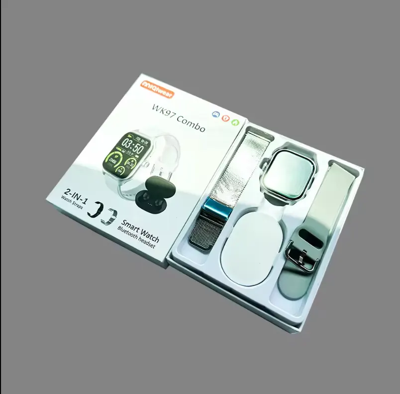 2024 new arrival wk97 combo smart watch Series 9 2in1with Earbuds 2.3 Screen Smart Watch TWS Earbuds