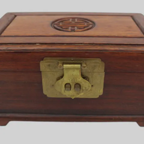 Vintage Chinese Jewellery Case
