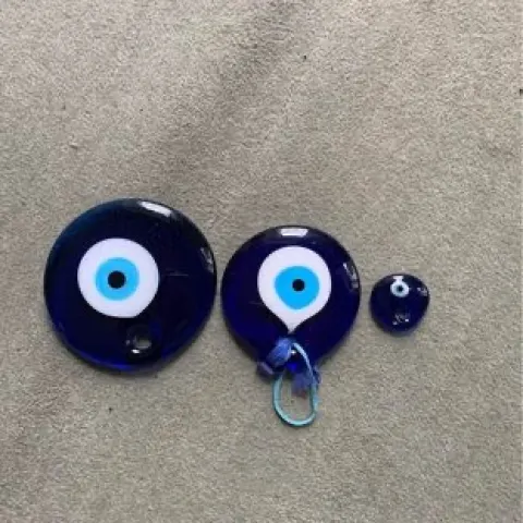 Vintage Blue Turkish Evil Eyes