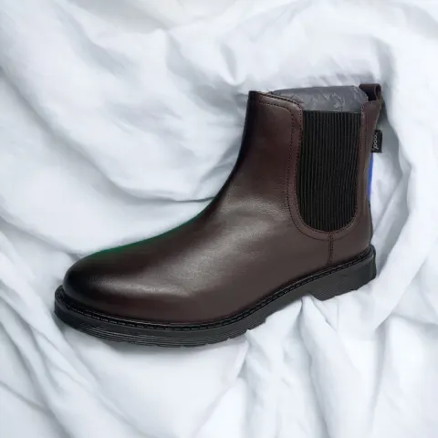 Pod Alia Burgandy Leather Chelsea. Boot size 38 RRP £105 L10c