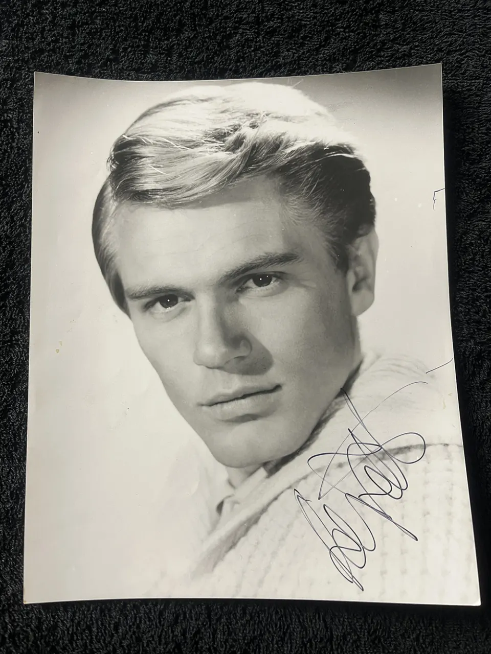Adam Faith Signed