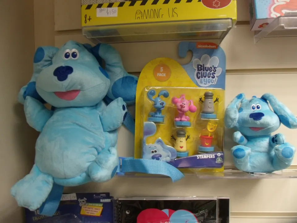 10. x sets ( 3pc set ) brand new Blues Clues kit includes Backpack , Stamper set & Coin Purse