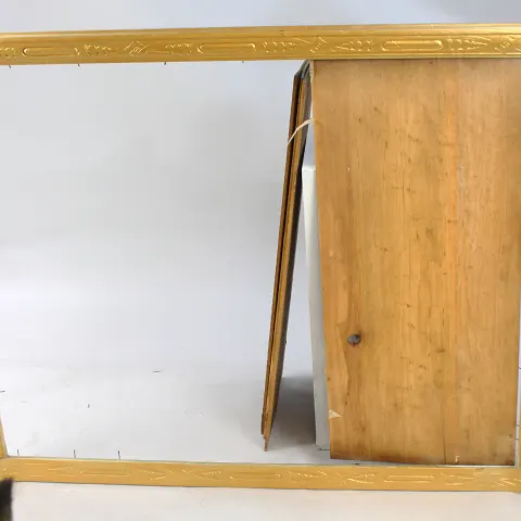 Very Large Victorian Carved Wood Gilt Picture/Mirror Frame
