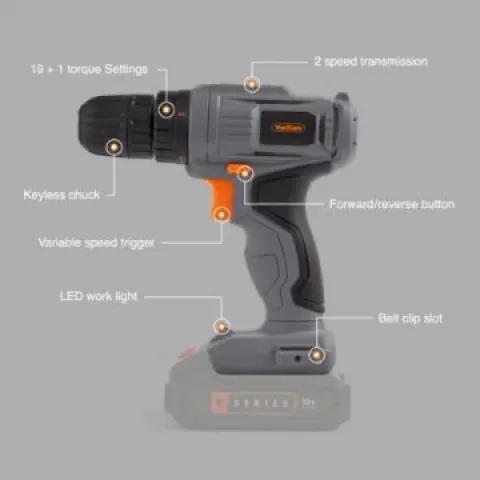 3 x New & Boxed E-Series 18V Cordless Drill Driver