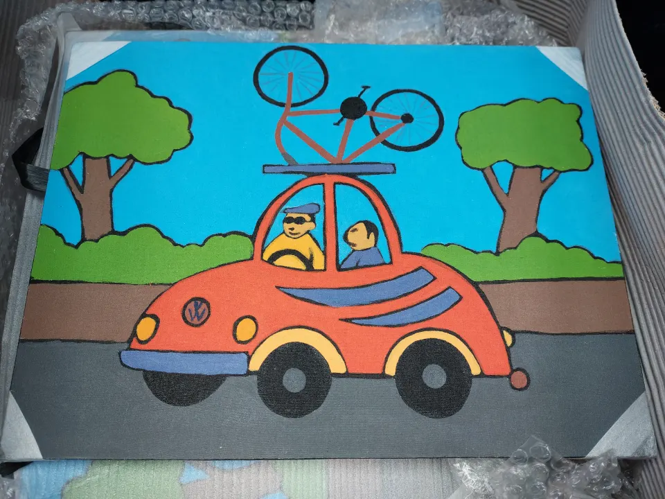 Selection of 12 canvas prints