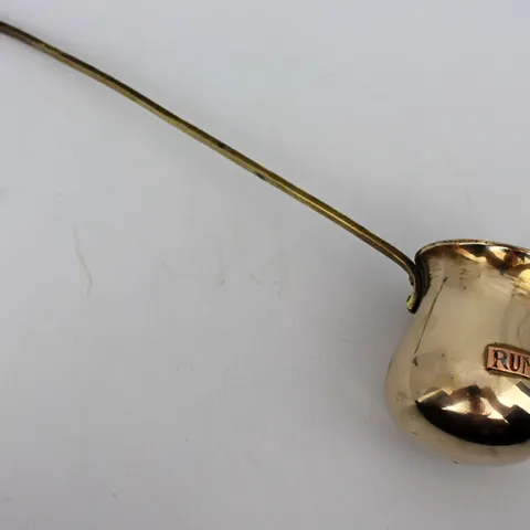 Vintage Brass & Copper Rum Ladle