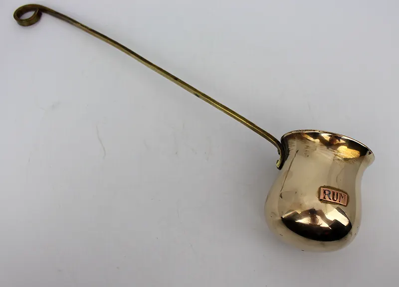 Vintage Brass & Copper Rum Ladle