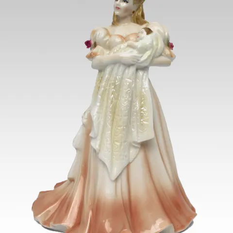 Royal Worcester Golden Moments Figurine Mother & Child