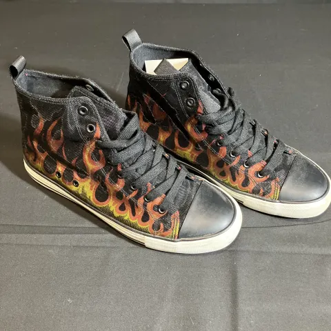 ASOS Flame High Tops worn by Ricky Norwood