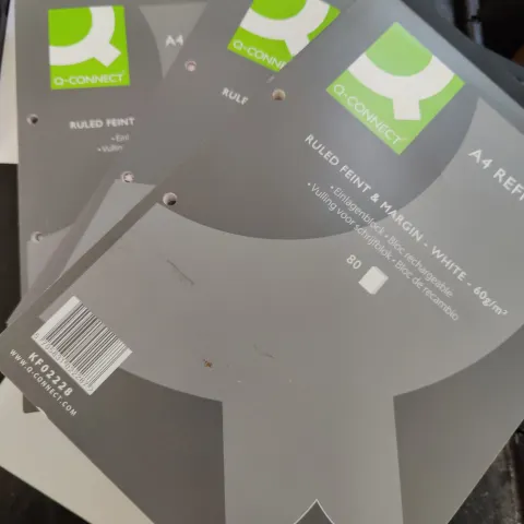 15 x Q Connect A4 Refill pads
