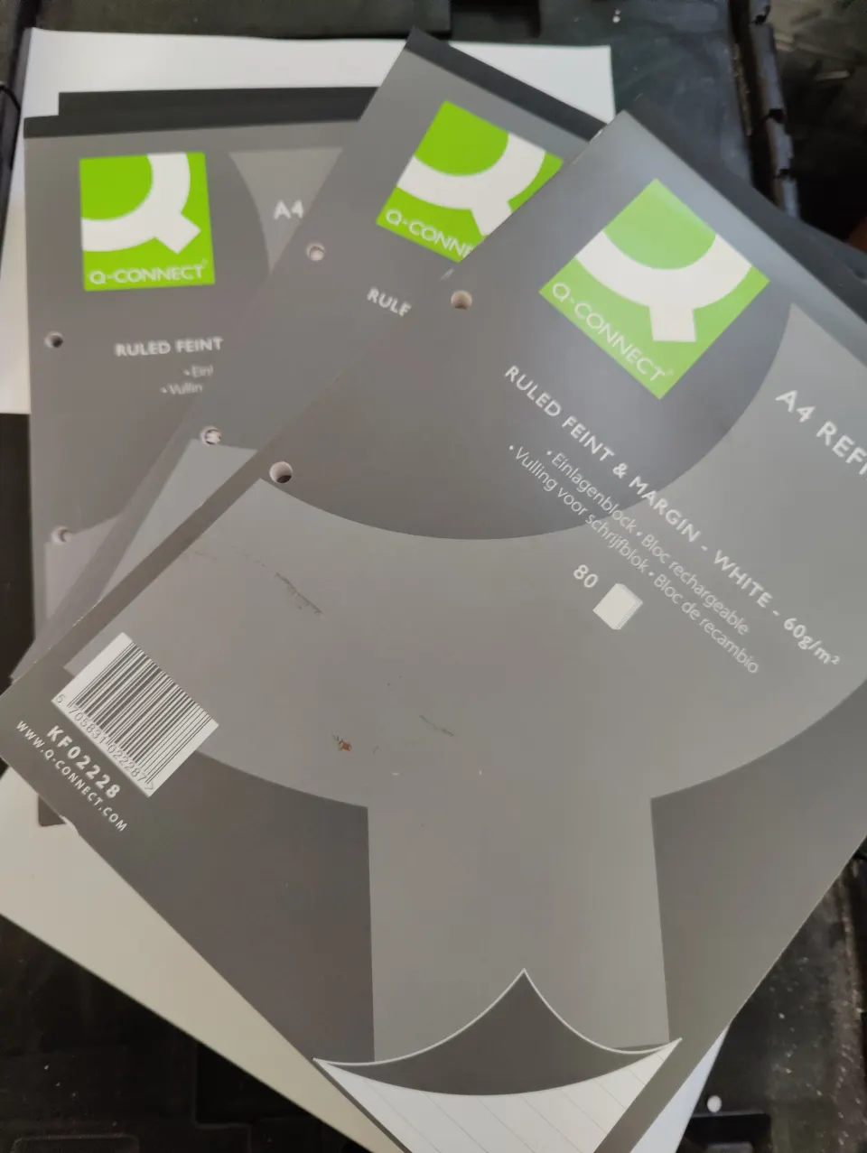 15 x Q Connect A4 Refill pads