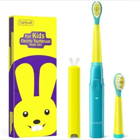 Fairywill Childrens Rabbit Character Electric Toothbrush