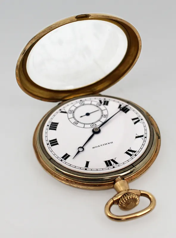 Antique Hamilton Full Hunter Pocket Watch – 17 Jewels, c.1925