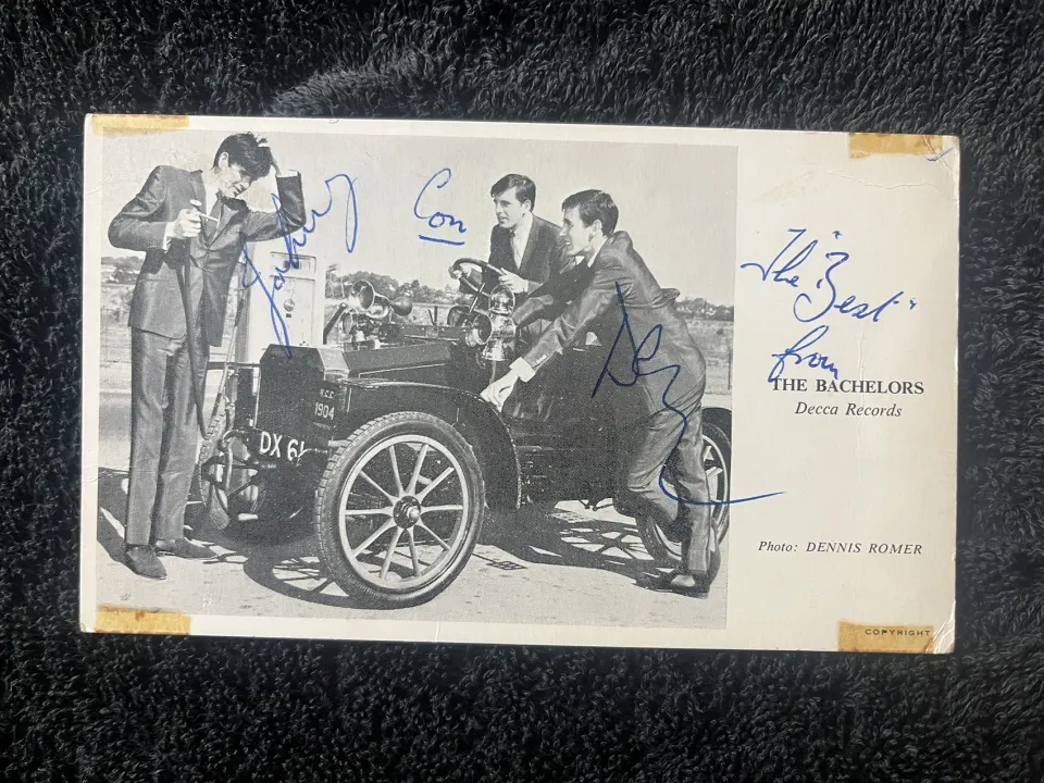 The Bachelors Signed