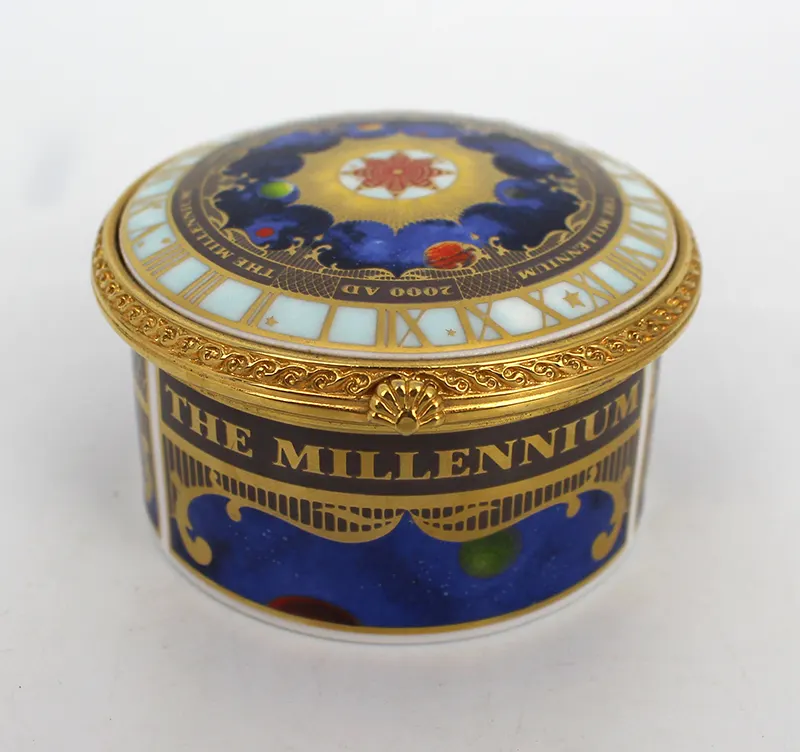 Royal Worcester Millennium Trinket Box