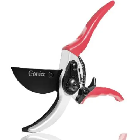 10 x 8" Professional Secateurs Premium Titanium Bypass Pruning Shears