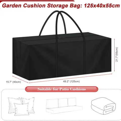 Large Garden Cushion Storage Bag Lb5a