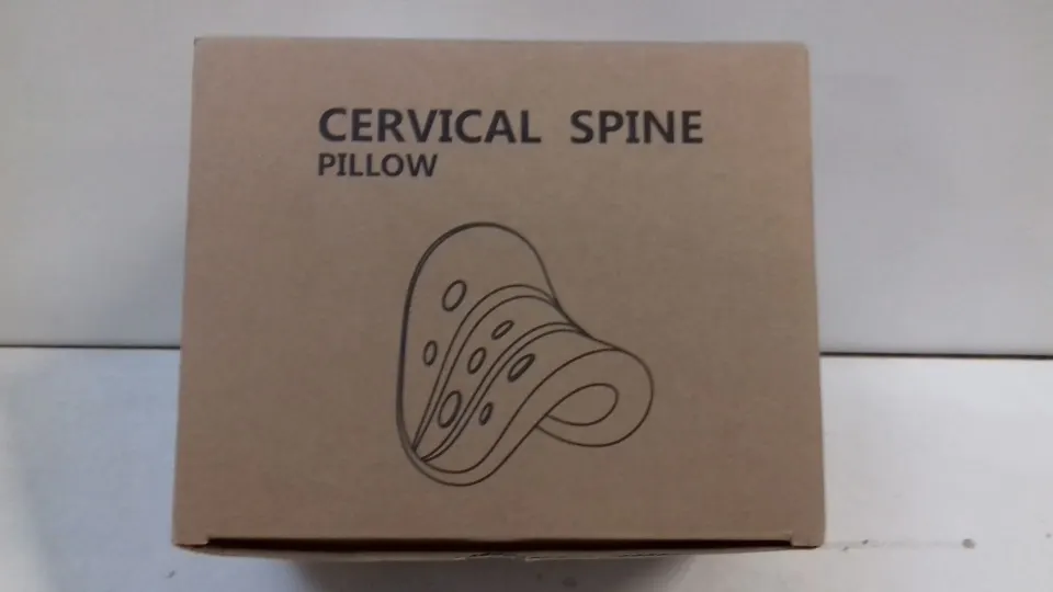 Brand New Heated Neck Cloud Pain Relief Pillow - Blue