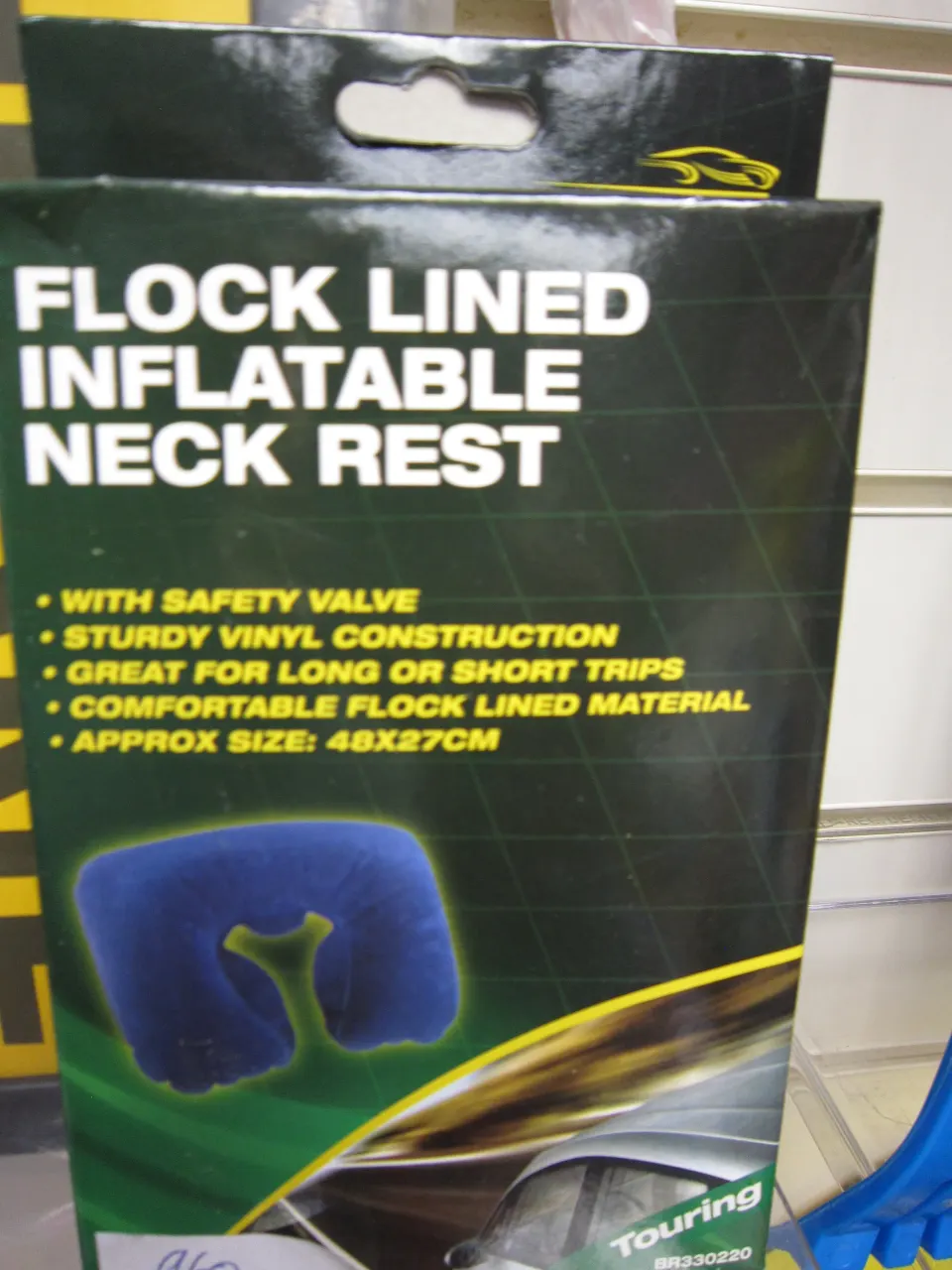 100pcs brand new inflateable neck pillow for travelling