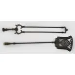 Pair of Antique Fire Irons
