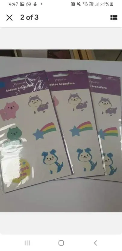 Selection of Children's Transfers x 36
