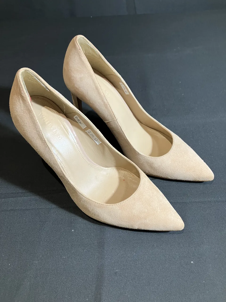 Whistles suede shoes worn by body double