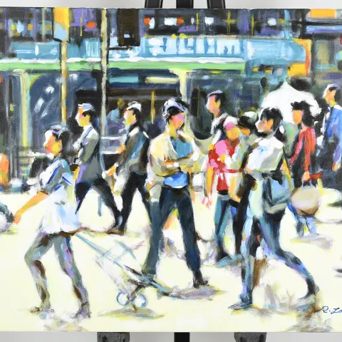 Original Oil on Canvas by Lacy