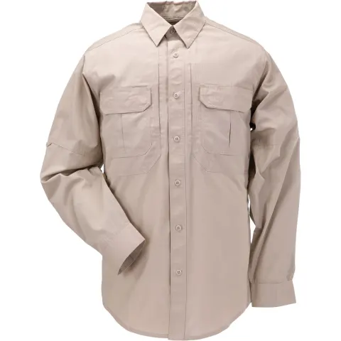 5.11 Taclite Pro Long Sleeve Shirt New - TDU Khaki - UK 2XL