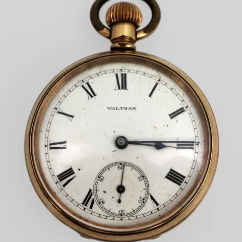 Gold Plated Waltham Pocket Watch