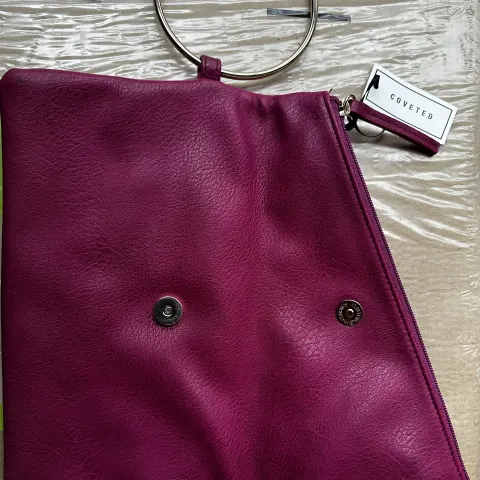 Coveted Magenta Clutch Bag