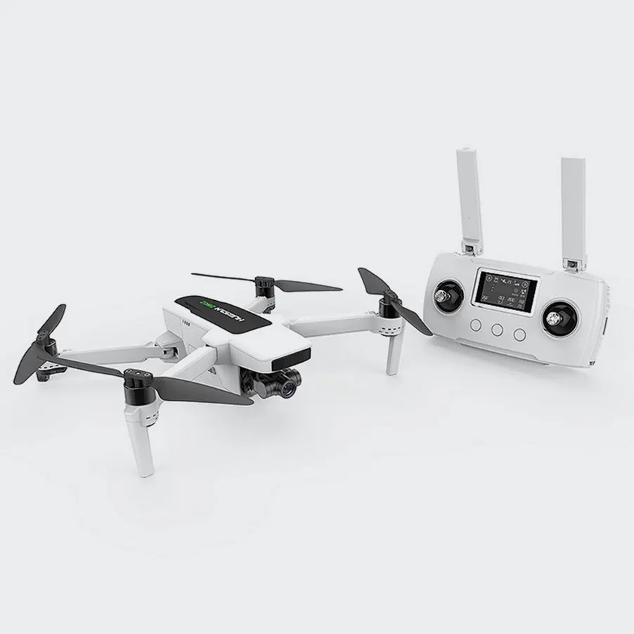 (184/5P) RRP £499. Hubsan Zino 2 Folding Drone 4K Camera FPV 9KM Range. (Drone & Controller Powers
