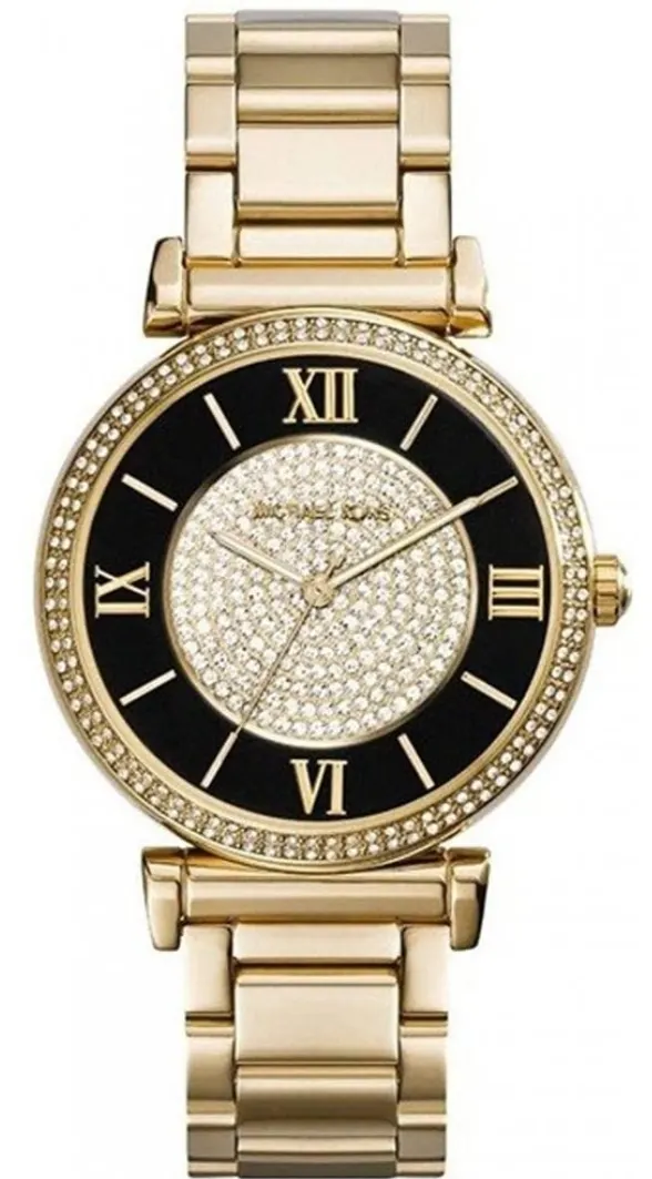 Michael  Kors  MK3338 Ladies Gold Catlin Watch