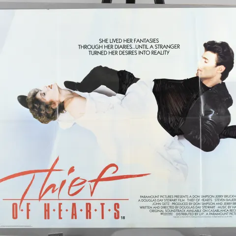 Original "Thief of Hearts" Cinema Poster