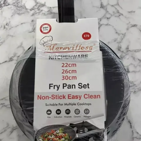 Pallet of Maravillosa 3pc Non-Stick Fry Pan Sets