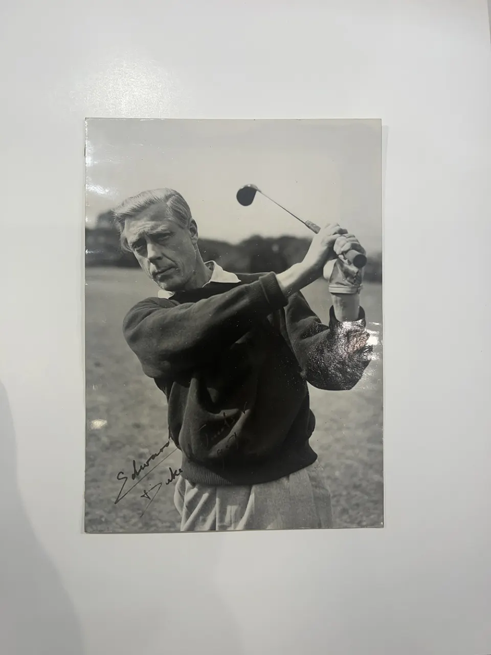 Edward Duke of Windsor Signed 1957
