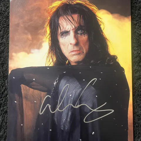 Alice Cooper Signed