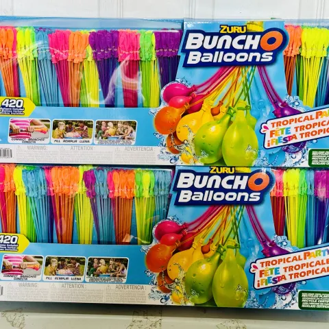 2 x ZURU Bunch O Balloons 420 Water Balloon New Sealed Box