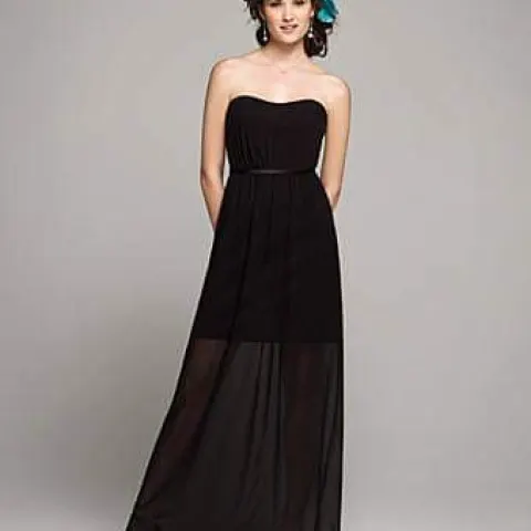 Box of 5 black prom dresses