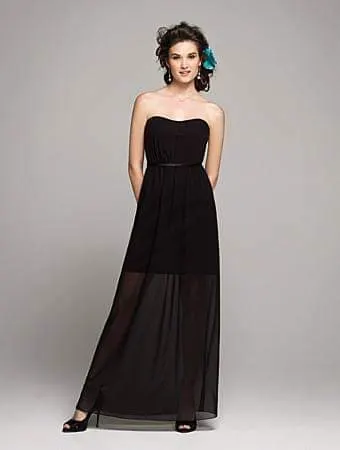 Box of 5 black prom dresses