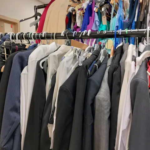 Men's waistcoats jackets and trousers